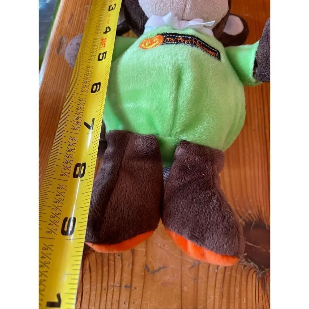2012 Carter’s Monkey My First Halloween Monster Rattle Plush 8.5